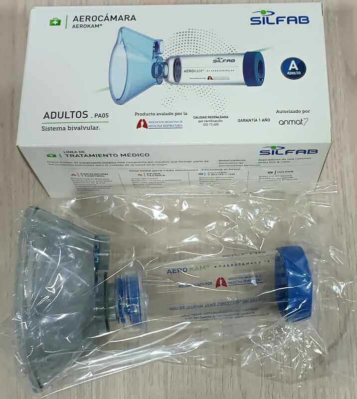 Aerocámara adultos SILFAB