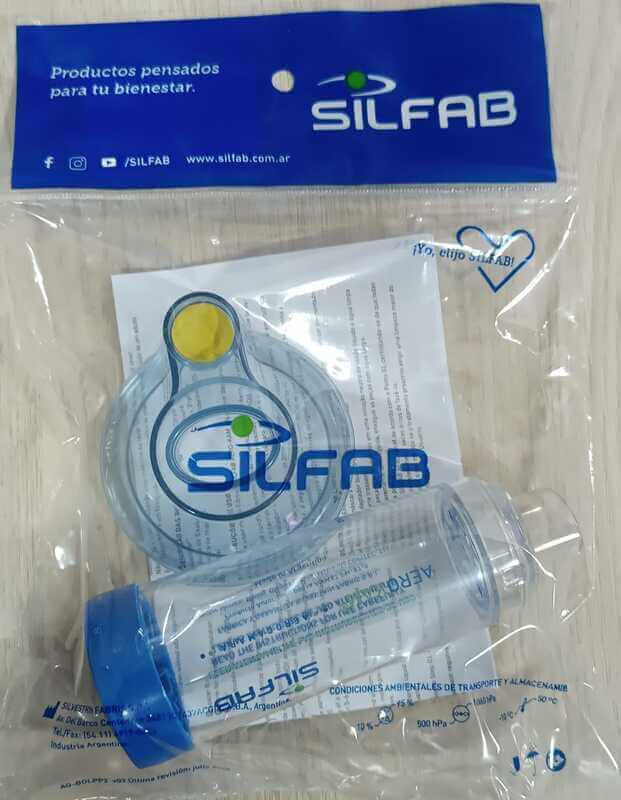 Aerocámara pediátrica SILFAB