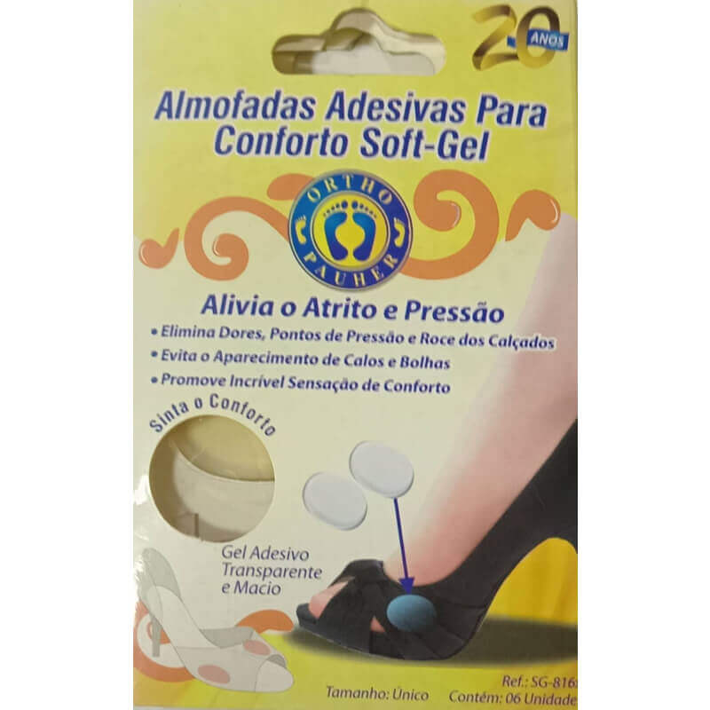 Almohadas adhesivas para comodidad Soft-Gel ORTHO PAUHER