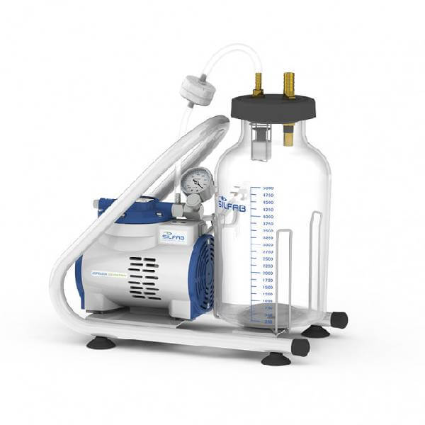 Aspirador de Uso Continuo 5 L con Vacuómetro N38V | Silfab