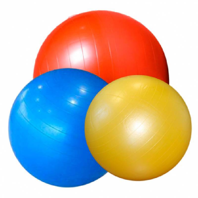 Balón para Fisioterapia - 55 cm, 65 cm, 75 cm, 85 cm