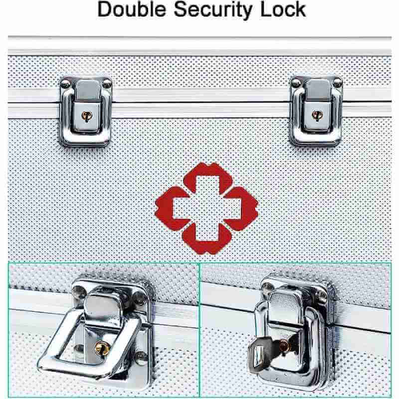 Vista 2 de Botiquín Cerradura de seguridad doble