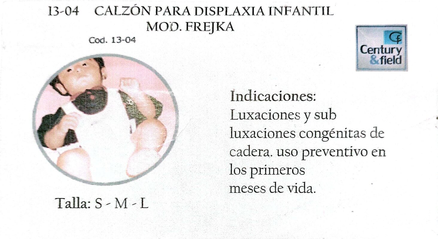 CALZÓN PARA DISPLAXIA INFANTIL MOD. FREJKA