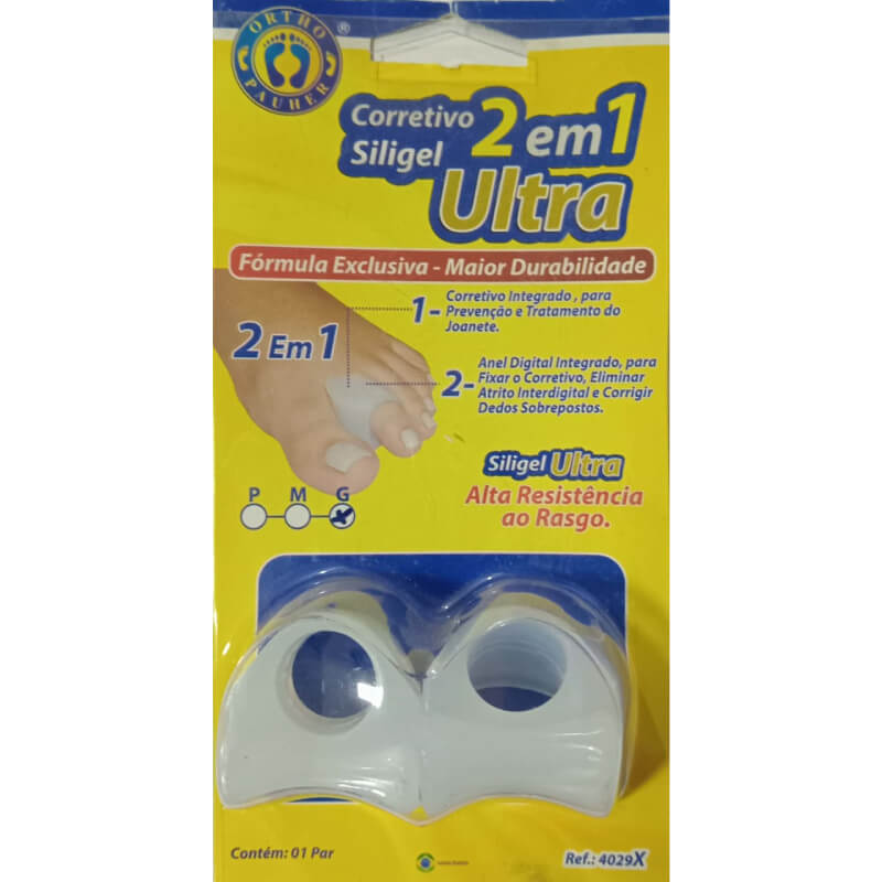 Correctivo Siligel Ultra 2 en 1 Tamaño G ORTHO PAUHER