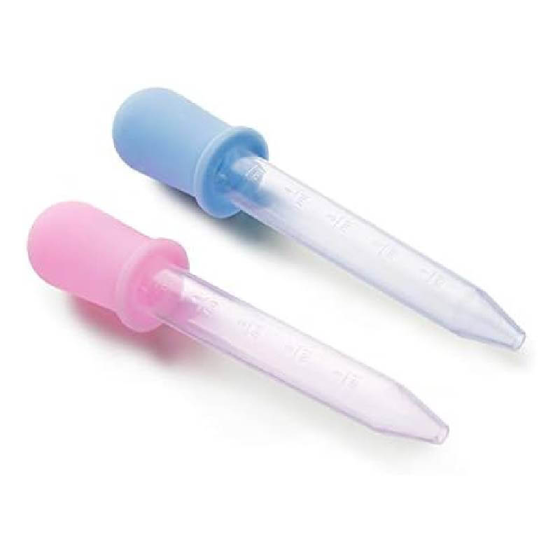 Gotero Graduado de Silicona y Plástico - 5 ml