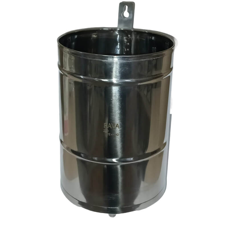 Jarra de acero inoxidable para irrigador Capacidad 2 Litros FAVA