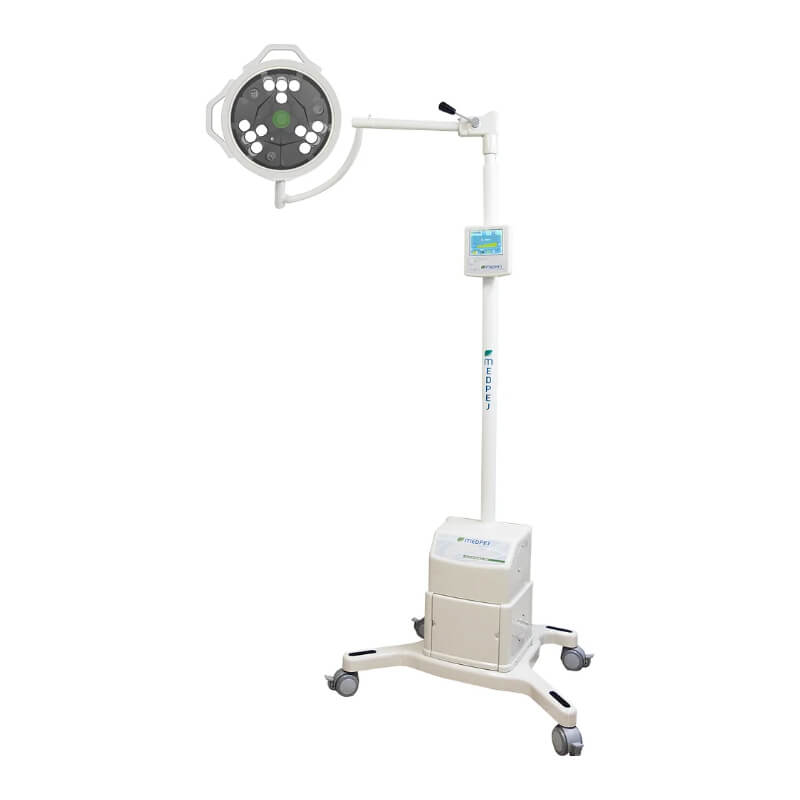 lámpara clínico led móvil con batería FL-2000-ALD-12-E, Medpej