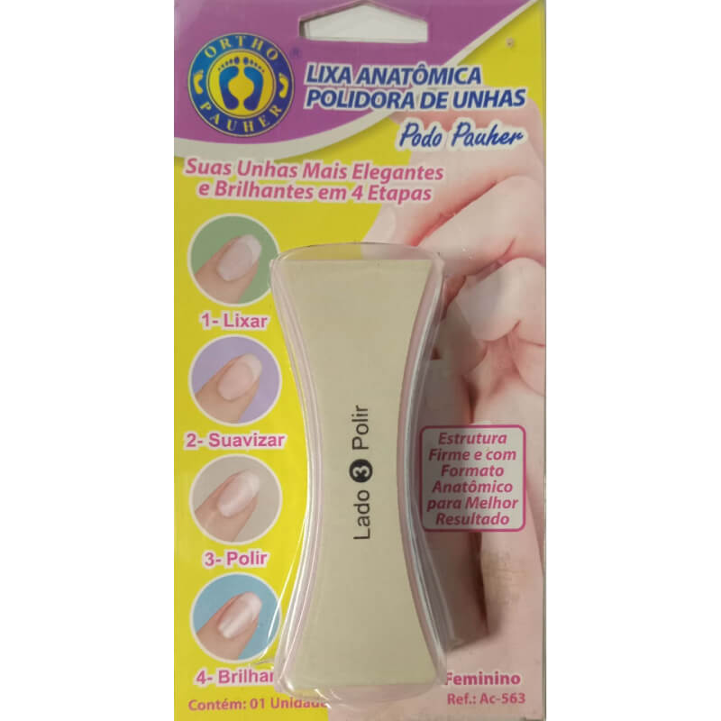 Lima anatómica pulidora de uñas ORTHO PAUHER