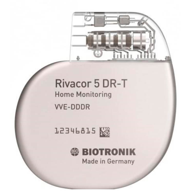 Marcapasos con desfibrilador Rivacor 5 DR-T, Biotronik