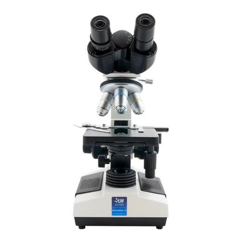 Microsconio binocular led acromático plano Revelation 3, LW Scientific