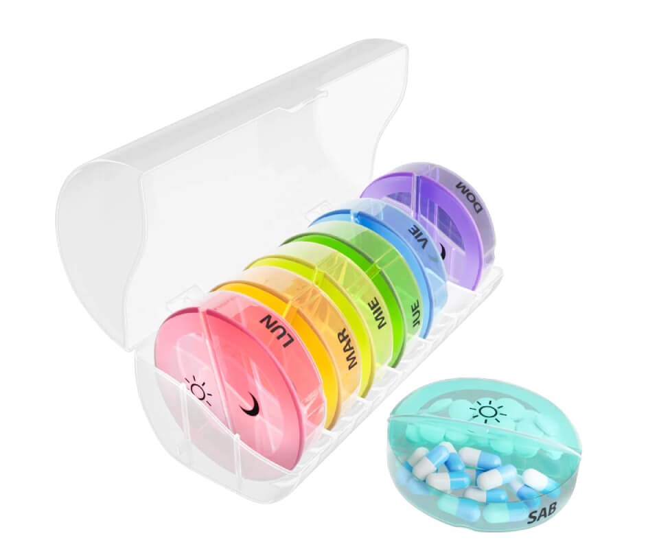 Organizador de pastillas para la semana TheraMart