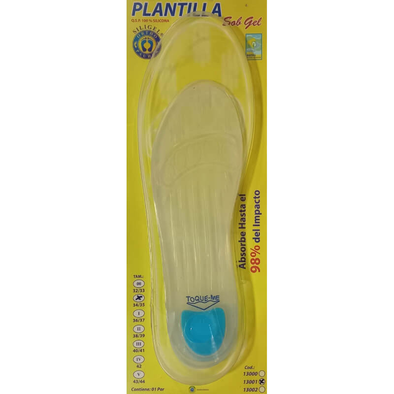 Vista 2 de Plantilla SOBGEL, Absorbe hasta el 98% del Impacto ORTHO PAUHER