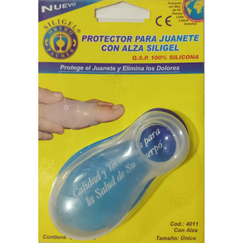 Protector para JUANETE con alza Siligel ORTHO PAUHER
