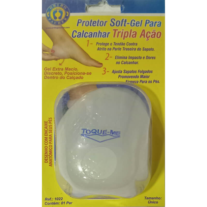 Protector Soft-Gel para calcaneo Triple Acción ORTHO PAUHER