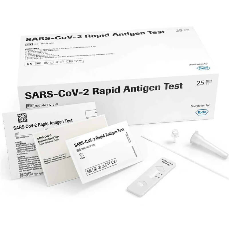 Prueba rápida del antígeno de SARS-COV-2, Roche SD BIOSENSOR