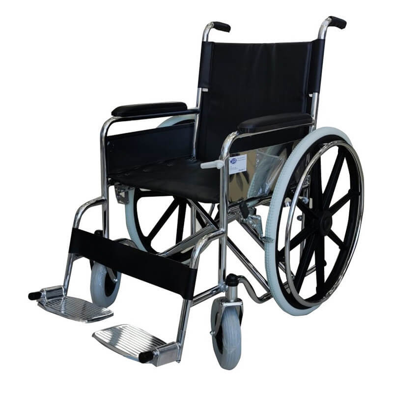 SILLA DE RUEDAS CON LLANTA DE GOMA