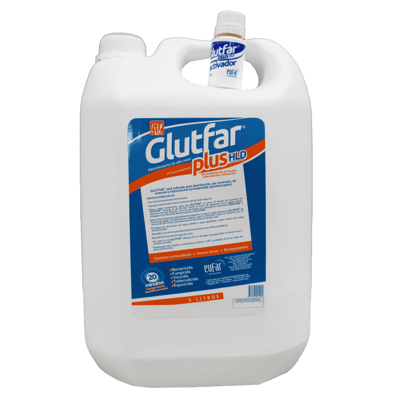 SOLUCION DESINFECTANTE GLUTFAR PLUS DE 5 LT