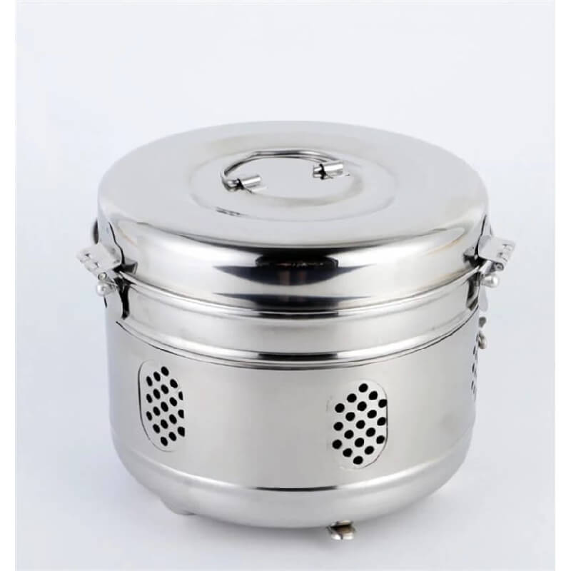 Tambores para esterilización de acero inoxidable