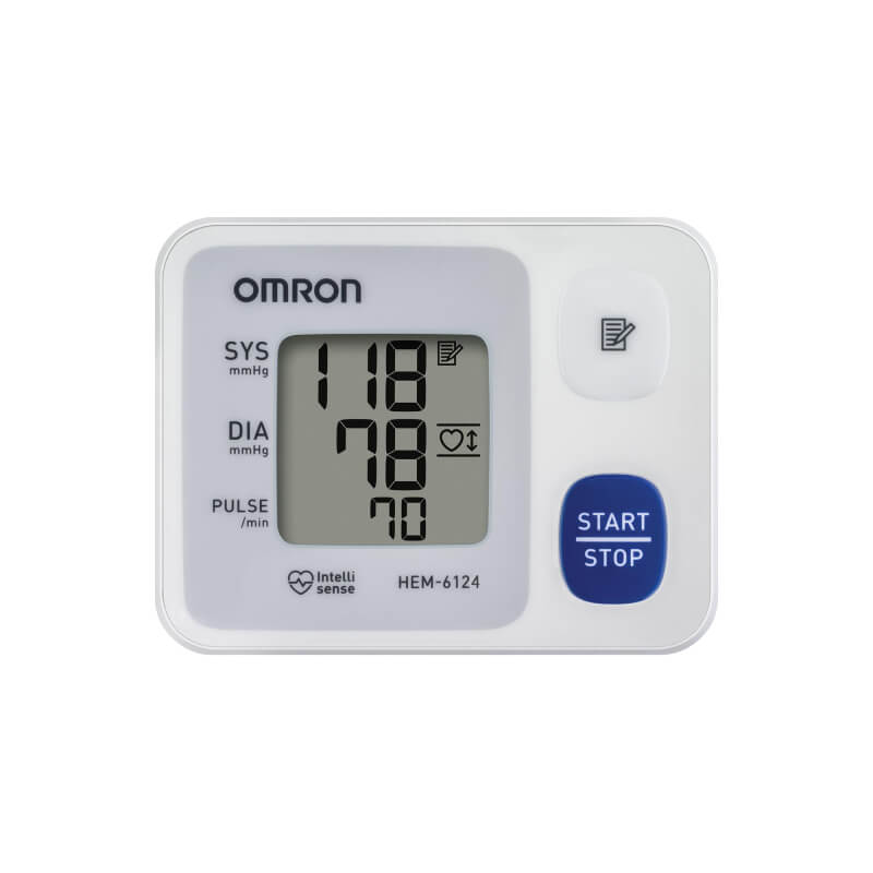 Tensiómetro digital de muñeca automático HEM-6124 OMRON