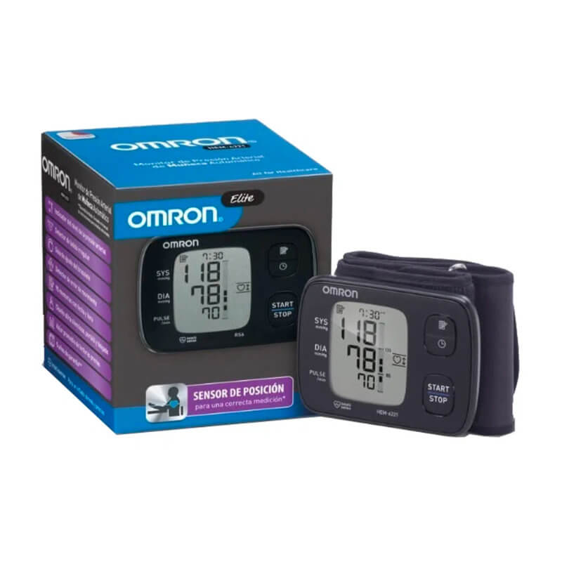 Vista 2 de Tensiómetro Digital de Muñeca Automático HEM-6221 OMRON