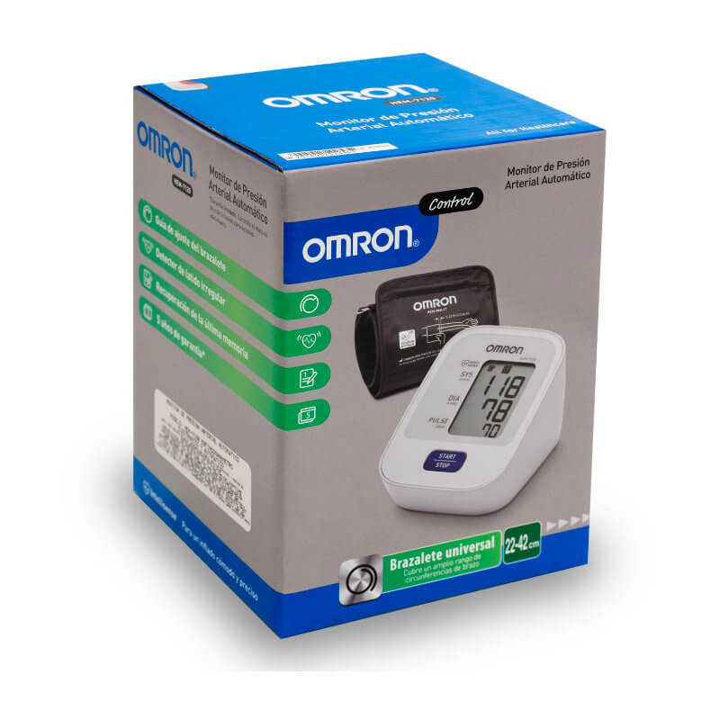 Vista 2 de Tensiómetro Monitor de presión arterial de brazo HEM-7120 OMRON