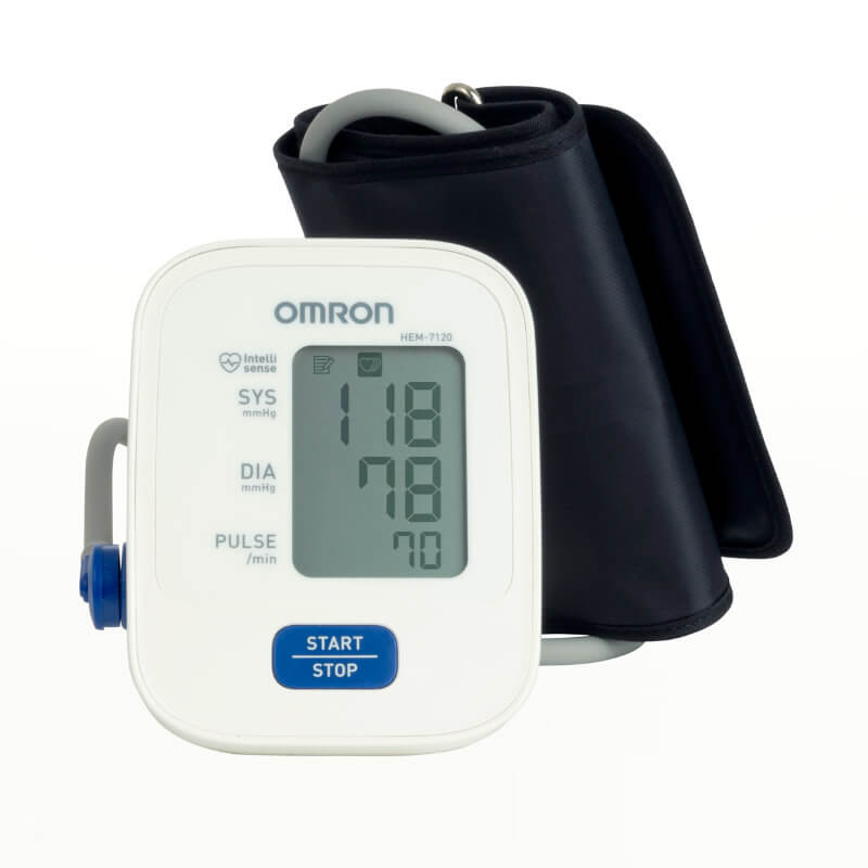 Tensiómetro Monitor de presión arterial de brazo HEM-7120 OMRON