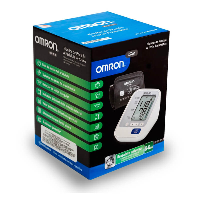 Vista 2 de Tensiómetro Monitor de presión arterial de brazo HEM-7130 OMRON