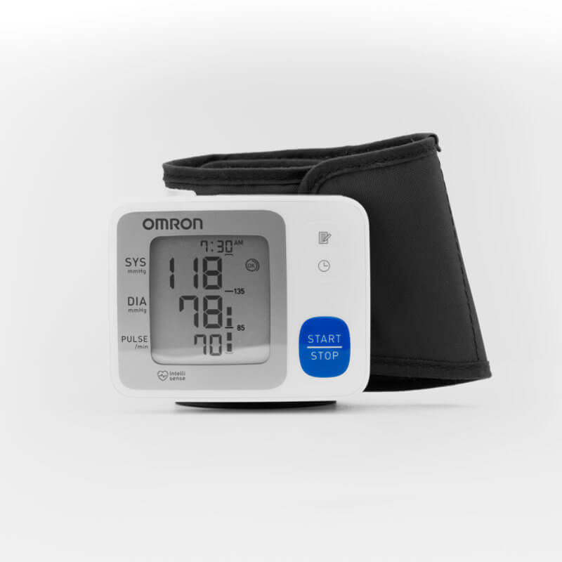 Tensiómetro Monitor de presión arterial de muñeca HEM-6132 OMRON